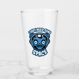 Zombie Astronaut behöver lite utrymme Glaskopp