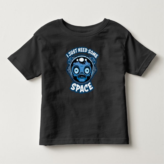 Zombie Astronaut behöver lite utrymme T Shirt (Framsida)