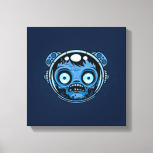 Zombie Astronaut Canvastryck