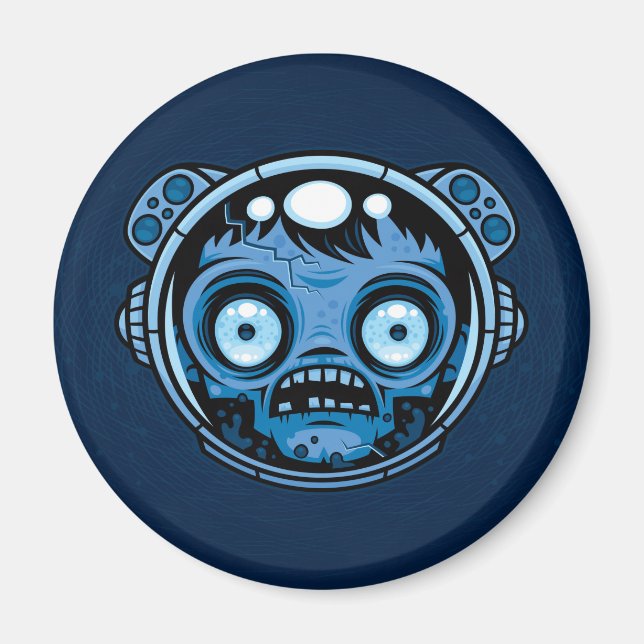 Zombie Astronaut Magnet (Framsidan)