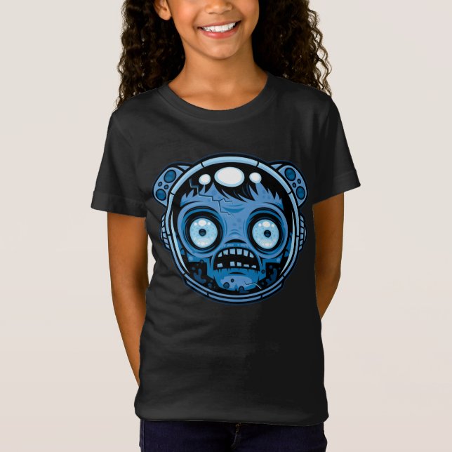 Zombie Astronaut T Shirt (Framsida)