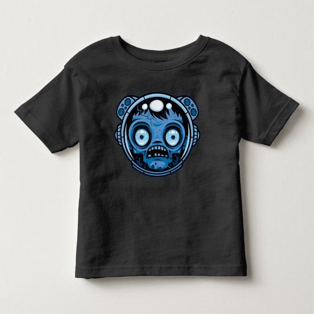 Zombie Astronaut T Shirt (Framsida)