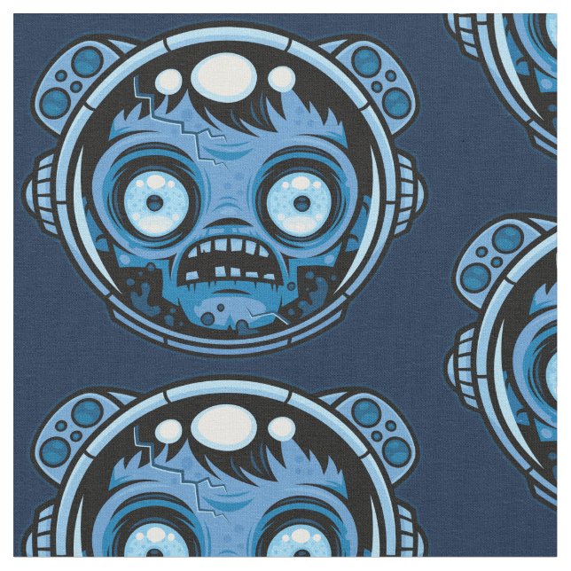 Zombie Astronaut Tyg (Närbild)