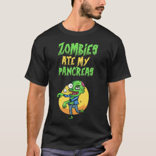 Zombie Äter Min Bukspottkörtel T1d Typ 1 Diabetes T Shirt