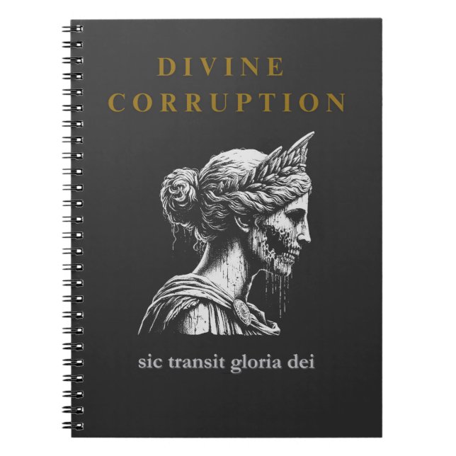 Zombie Athena Anteckningsbok (Framsidan)