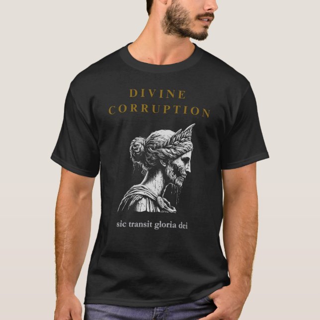 Zombie Athena T Shirt (Framsida)
