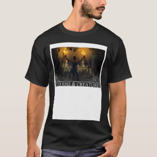Zombie Attack Caverns & Creatures T Shirt