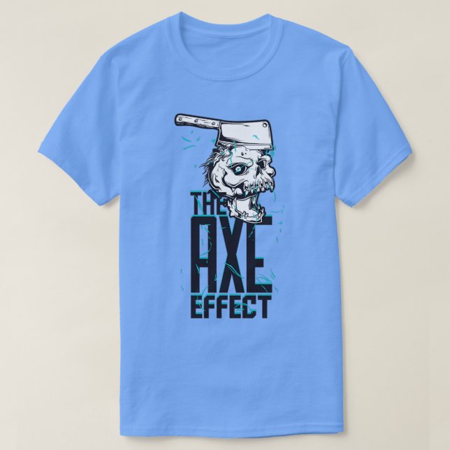 Zombie Ax Effect Classic TShirt T Shirt (Design framsida)