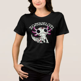Zombie Axolotl T Shirt