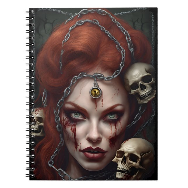 Zombie Babe 03 Anteckningsbok (Framsidan)