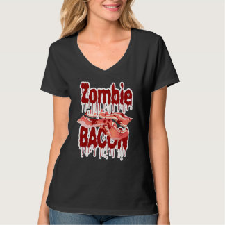 Zombie Bacon Odöd Kropp Hämnd T Shirt