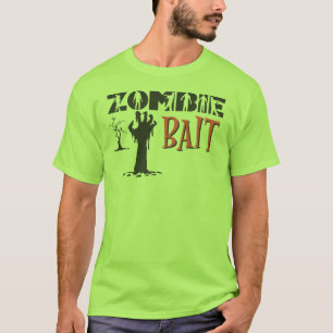 Zombie Bait, lustig zombie älskare t-shirt