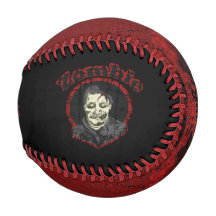 Zombie,Baseball -Red & Black 2