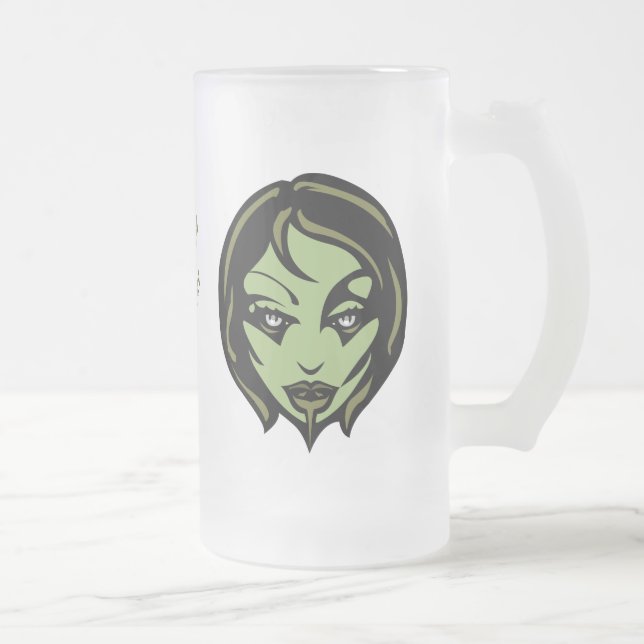 Zombie Beer Mugg personalize Halloween Zombie Glas (Höger)