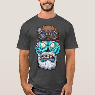 Zombie biker t shirt