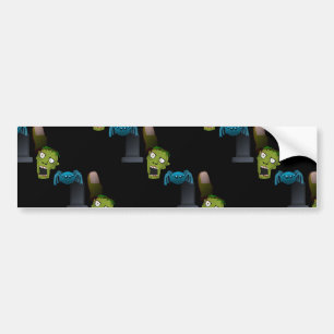 zombie bildekal