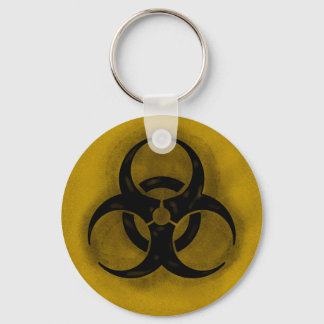 Zombie Biohazard Keychain Nyckelring