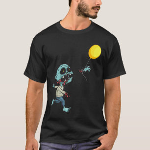 Zombie Birthday Balloon - Funny Cute Zombie Kids A T Shirt