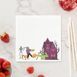 Zombie Birthday Kids Party Pappersservett