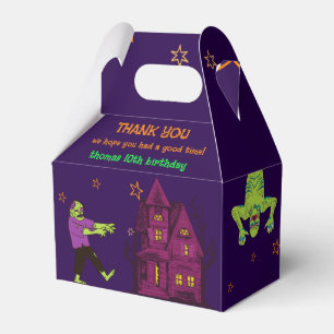 Zombie Birthday Kids Party Presentaskar
