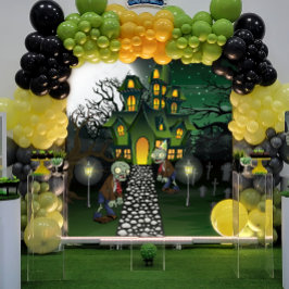 Zombie Birthday Kids Poster