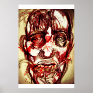 zombie bland uppehället poster