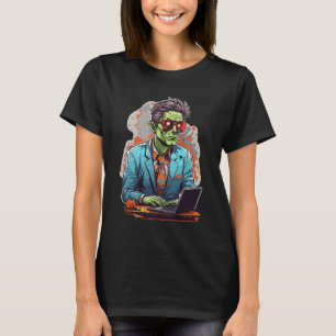 Zombie Boardroom Halloween T Shirt