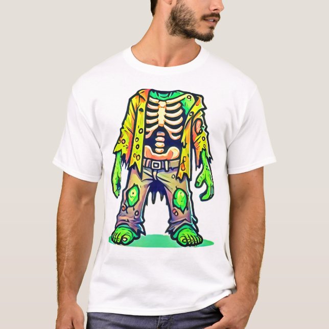 Zombie Body T Shirt (Framsida)