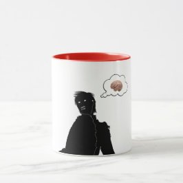 Zombie Braaainnss Mugg