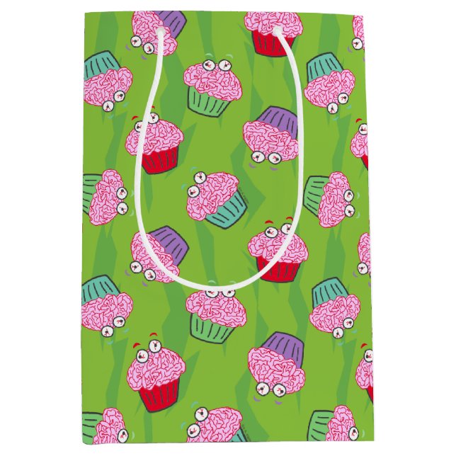 Zombie Brain Cupkaka Mönster (Framsidan)