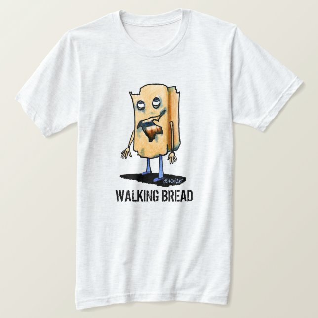 Zombie Bread T Shirt (Design framsida)