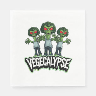 Zombie Broccoli - Vegecalypse Pappersservett
