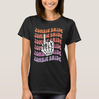 Zombie Brud Til Döden Skiljer Oss Åt Sällskaps Brö T Shirt