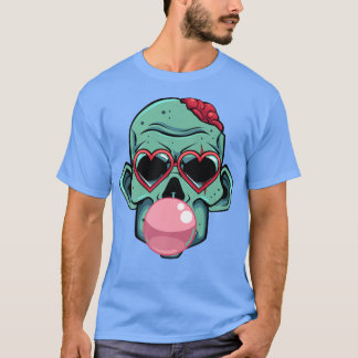 Zombie Bubblegum Lazy Halloween Costume Funny Mons T Shirt