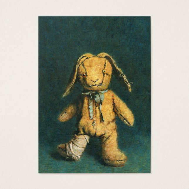 Zombie Bunny ACEO-kort Visitkort (Framsidan)