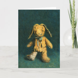 Zombie Bunny Hälsning Card Kort