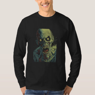 Zombie by Haunted Horror Halloween 4 T Shirt