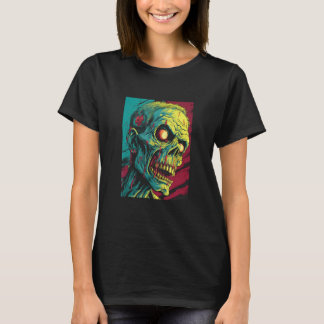 Zombie by Haunted Horror Halloween 9 T Shirt