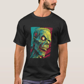 Zombie by Haunted Horror Halloween 9 T Shirt