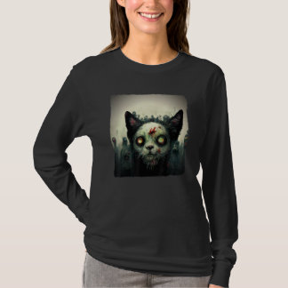 Zombie Ca  Estetiskt Onda Skräck Halloween 2 T Shirt