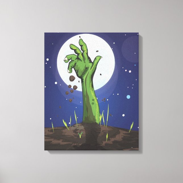 Zombie Canvastryck (Framsida)
