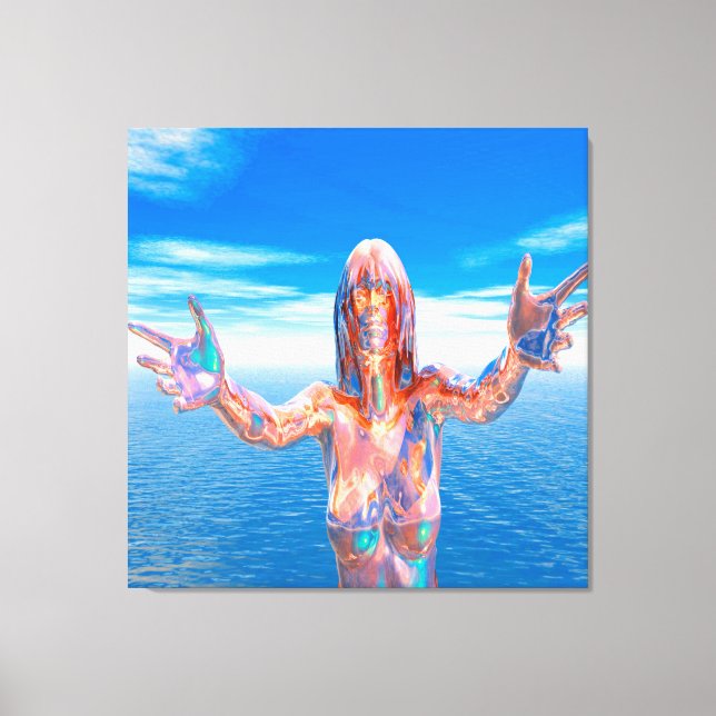 Zombie Canvastryck (Framsida)