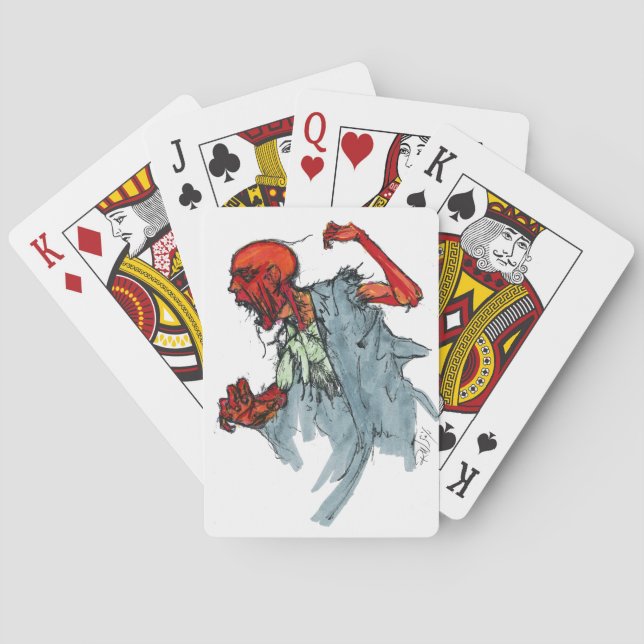 Zombie Casinokort (Baksidan)