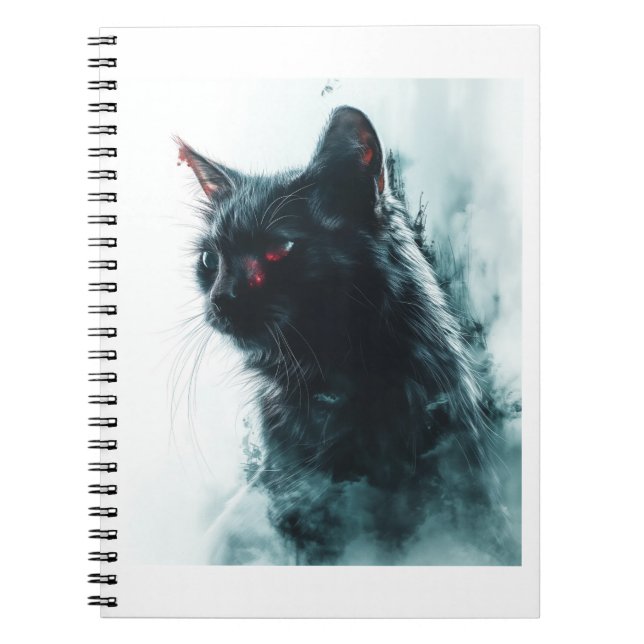 Zombie Cat Apocalypse Anteckningsbok (Framsidan)