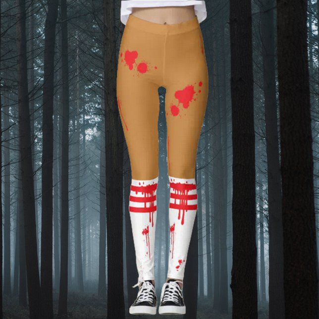 Zombie Cheerledare Blood Splattered Leggings (Skapare uppladdad)