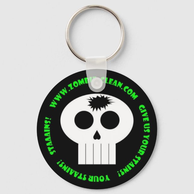 Zombie-Clean Keychain Nyckelring (Framsida)