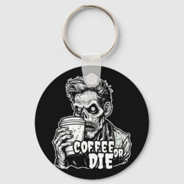 Zombie Coffee eller die Nyckelring