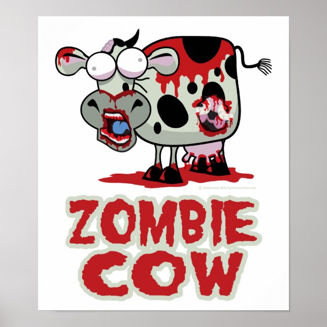 Zombie Cow Poster (Framsidan)