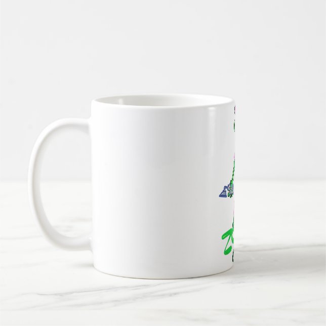 Zombie CRNA roligt och söt anestesi sjuksköterska Kaffemugg (Vänster)