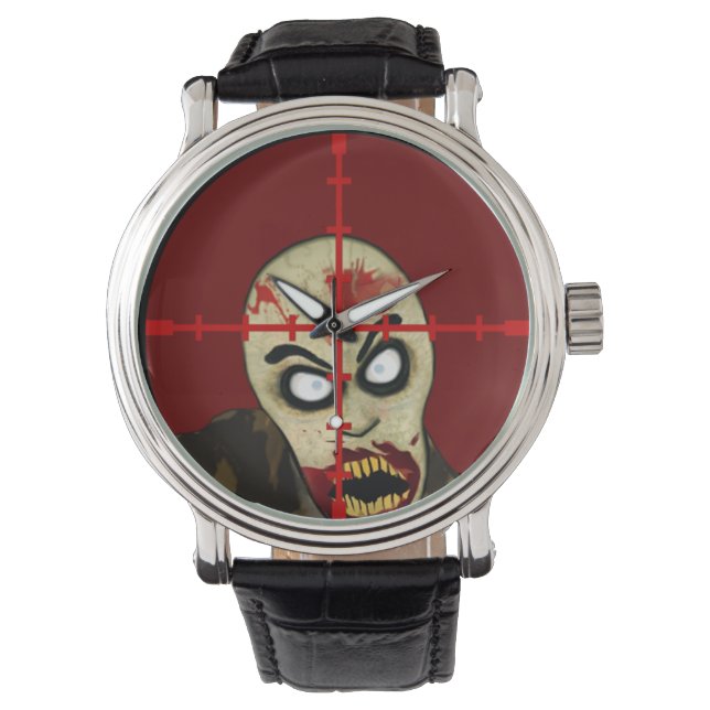 Zombie Crosshairs Armbandsur (Framsida)